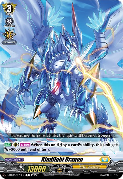 Kindlight Dragon (D-BT05/073EN) [Triumphant Return of the Brave Heroes] | Pegasus Games WI