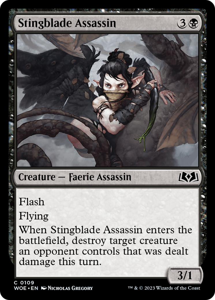 Stingblade Assassin [Wilds of Eldraine] | Pegasus Games WI