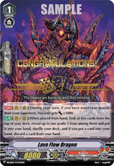 Lava Flow Dragon (Hot Stamped) (BSL2021/VGV03EN) [Bushiroad Event Cards] | Pegasus Games WI