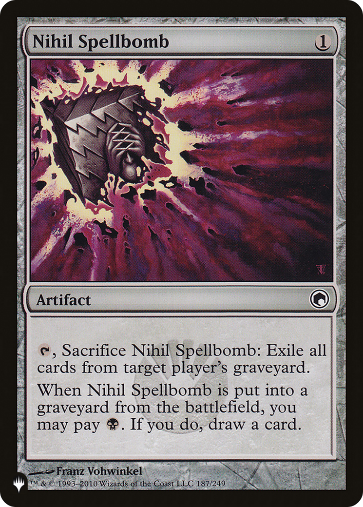 Nihil Spellbomb [The List] | Pegasus Games WI