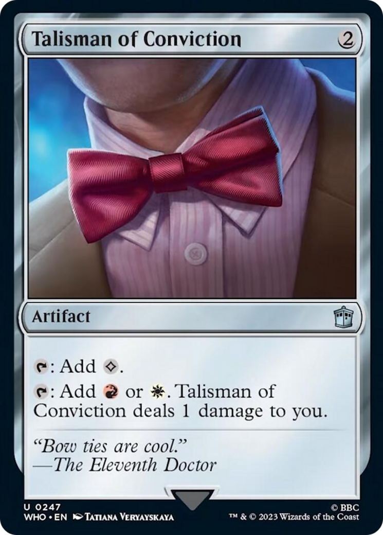 Talisman of Conviction [Doctor Who] | Pegasus Games WI