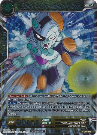 Clan of Terror Mecha Frieza (P-008) [Promotion Cards] | Pegasus Games WI