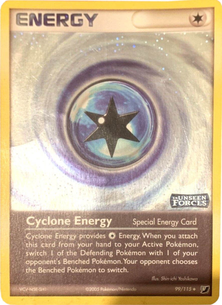 Cyclone Energy (99/115) (Stamped) [EX: Unseen Forces] | Pegasus Games WI