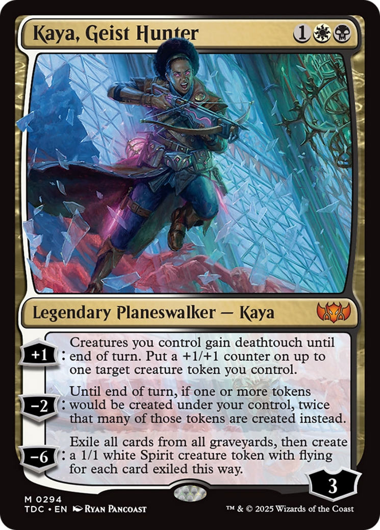 Kaya, Geist Hunter [Tarkir: Dragonstorm Commander] | Pegasus Games WI
