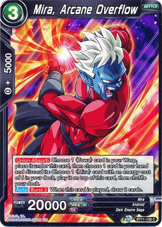 Mira, Arcane Overflow (BT11-138) [Vermilion Bloodline] | Pegasus Games WI