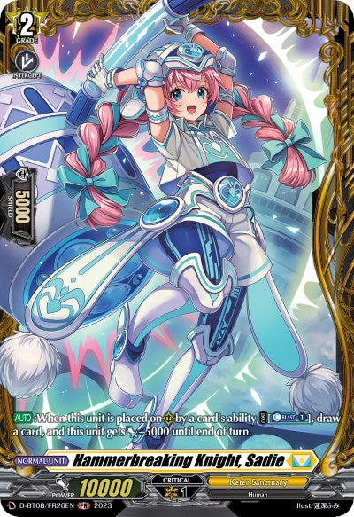 Hammerbreaking Knight, Sadie (D-BT08/FR26EN) [Minerva Rising] | Pegasus Games WI