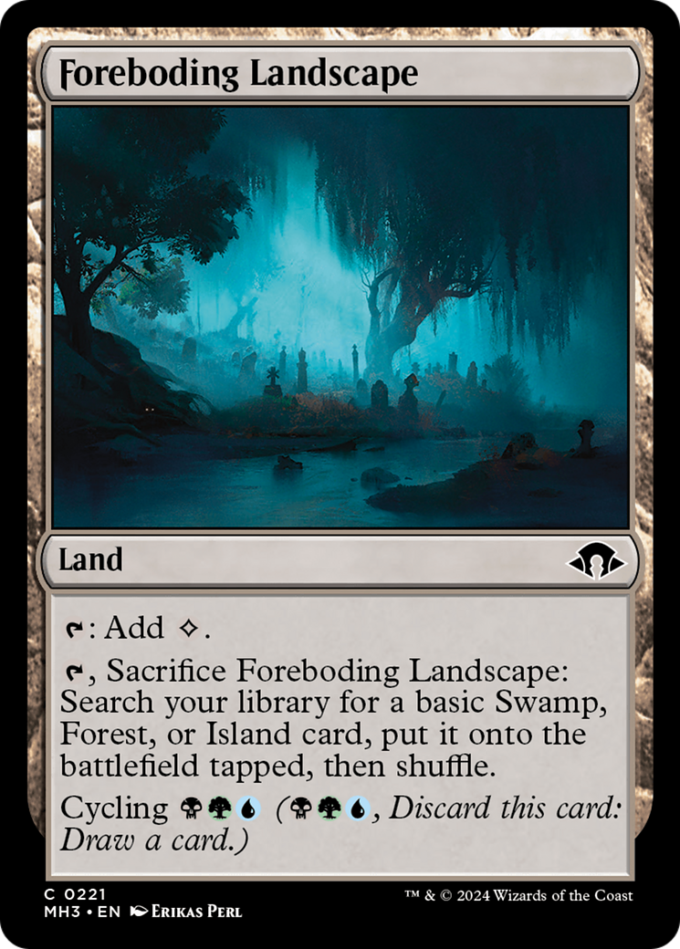 Foreboding Landscape [Modern Horizons 3] | Pegasus Games WI