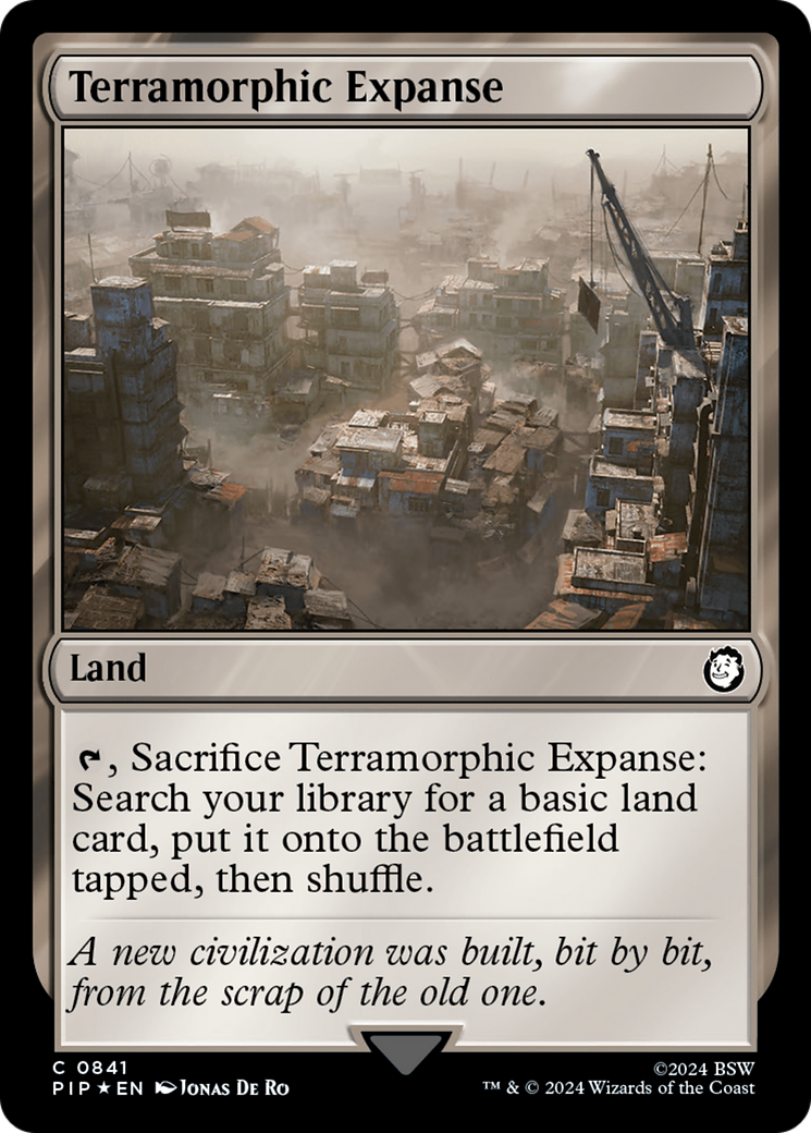 Terramorphic Expanse (Surge Foil) [Fallout] | Pegasus Games WI