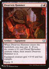 Dwarven Hammer [The List Reprints] | Pegasus Games WI