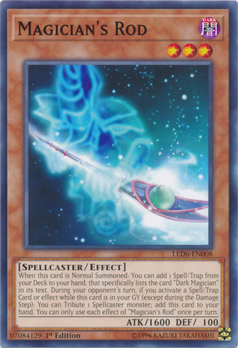 Magician's Rod [LED6-EN008] Common | Pegasus Games WI