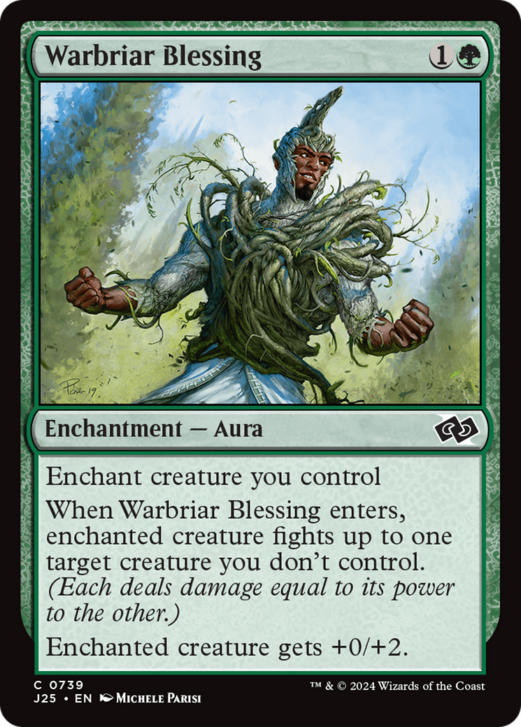 Warbriar Blessing [Foundations Jumpstart] | Pegasus Games WI