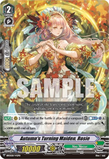 Autumn's Turning Maiden, Rosie (BSF2020/VGP01) [Bushiroad Event Cards] | Pegasus Games WI