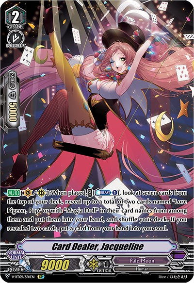 Card Dealer, Jacqueline (V-BT09/SP11EN) [Butterfly d'Moonlight] | Pegasus Games WI