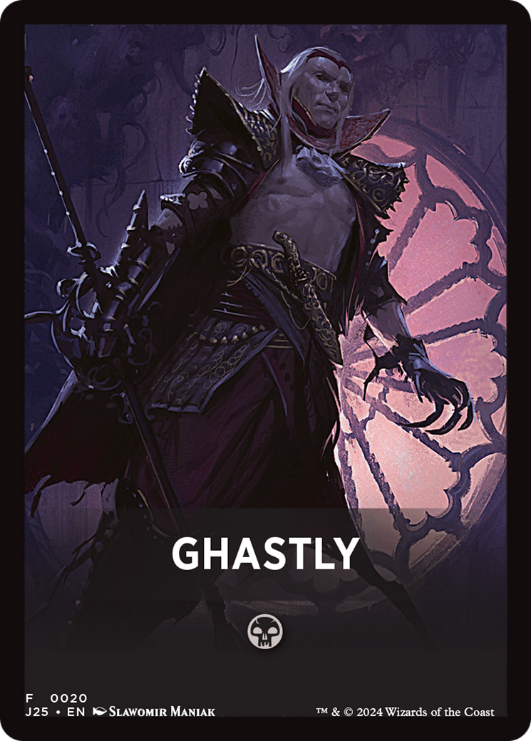 Ghastly Theme Card [Foundations Jumpstart Front Cards] | Pegasus Games WI