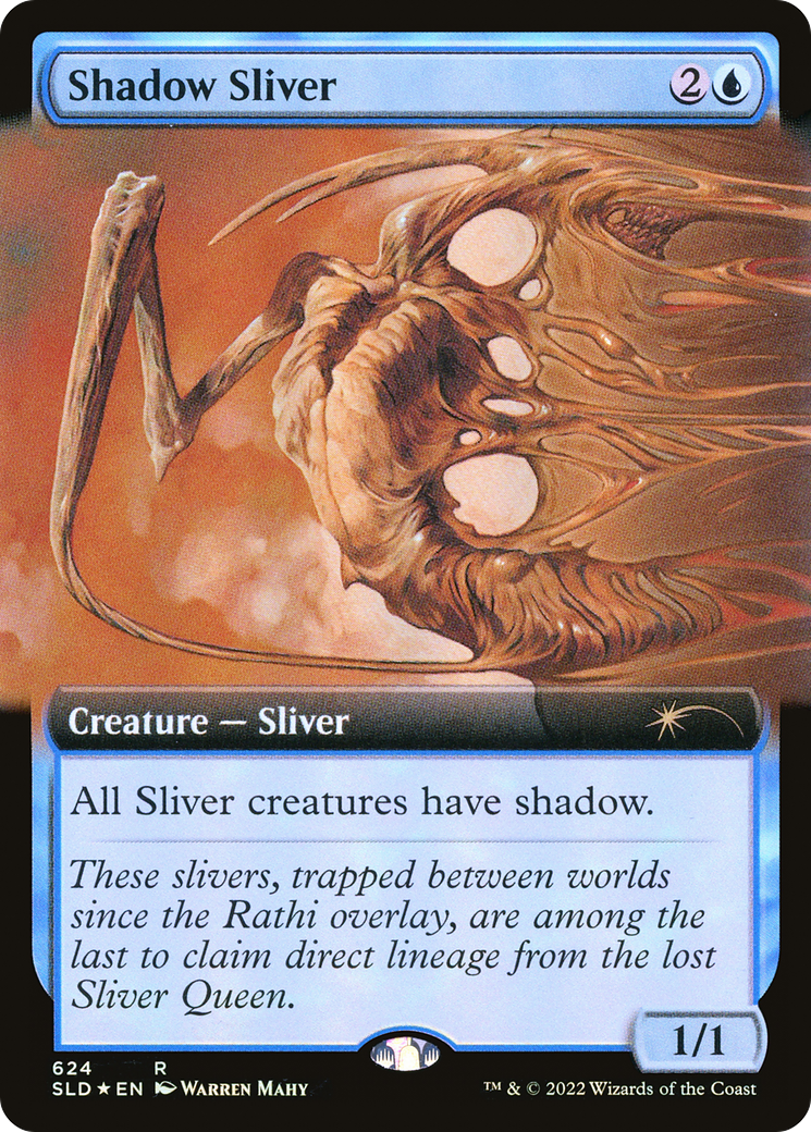 Shadow Sliver (Extended Art) [Secret Lair Drop Promos] | Pegasus Games WI