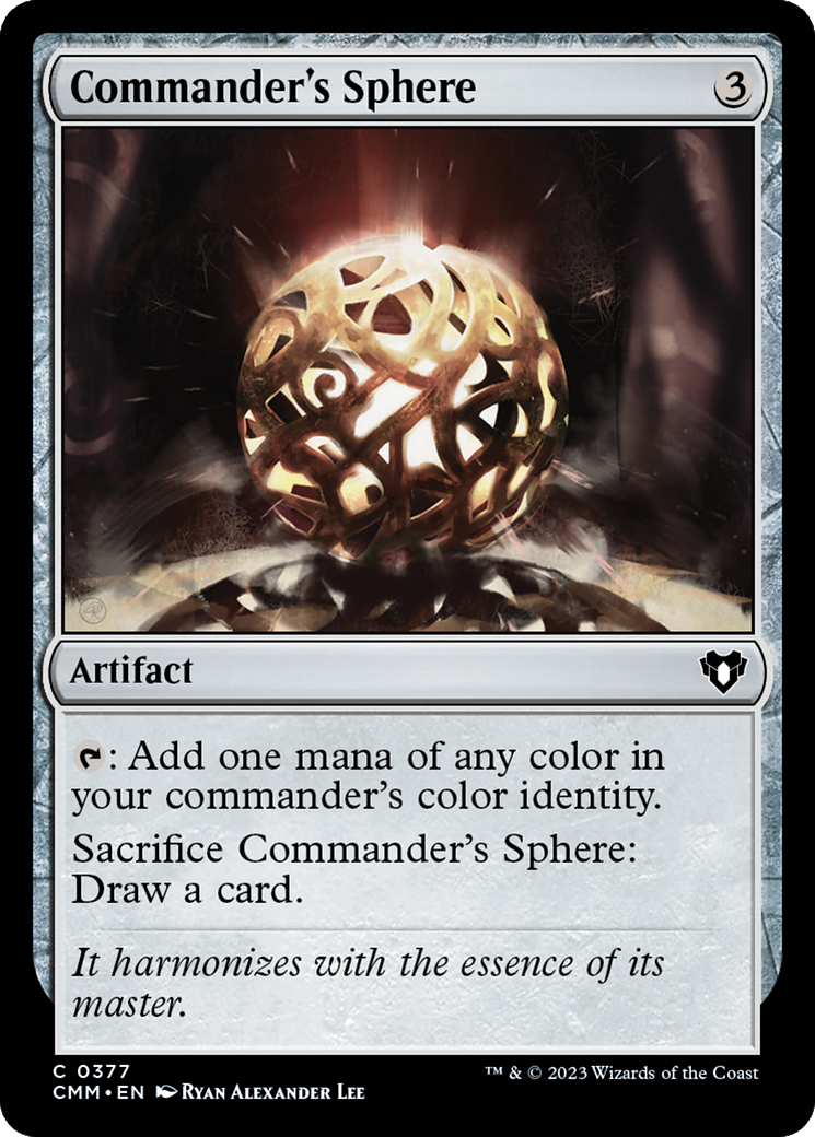 Commander's Sphere [Commander Masters] | Pegasus Games WI