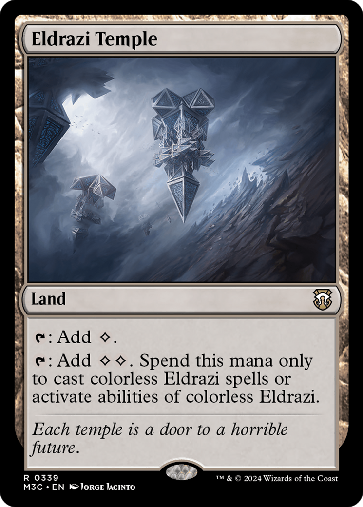 Eldrazi Temple (Ripple Foil) [Modern Horizons 3 Commander] | Pegasus Games WI