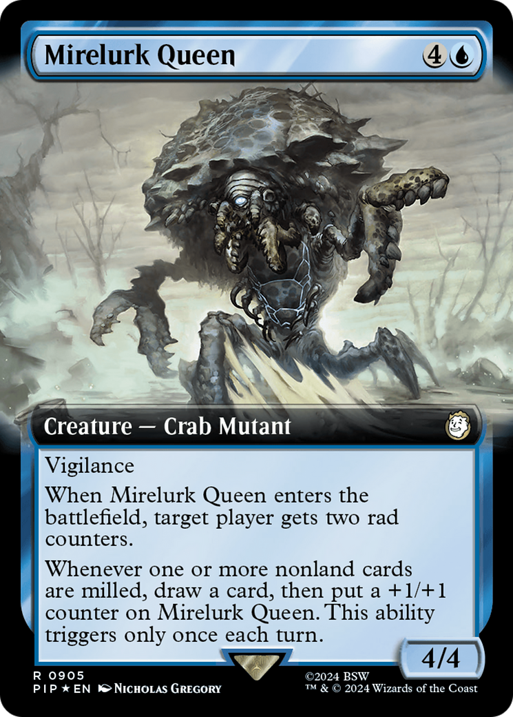 Mirelurk Queen (Extended Art) (Surge Foil) [Fallout] | Pegasus Games WI