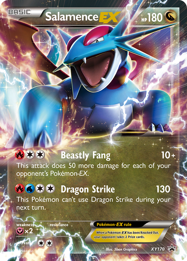 Salamence EX (XY170) [XY: Black Star Promos] | Pegasus Games WI