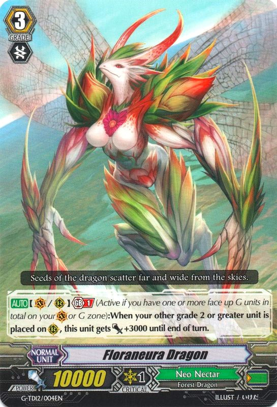 Floraneura Dragon (G-TD12/004EN) [Flower Princess of Abundant Blooming] | Pegasus Games WI