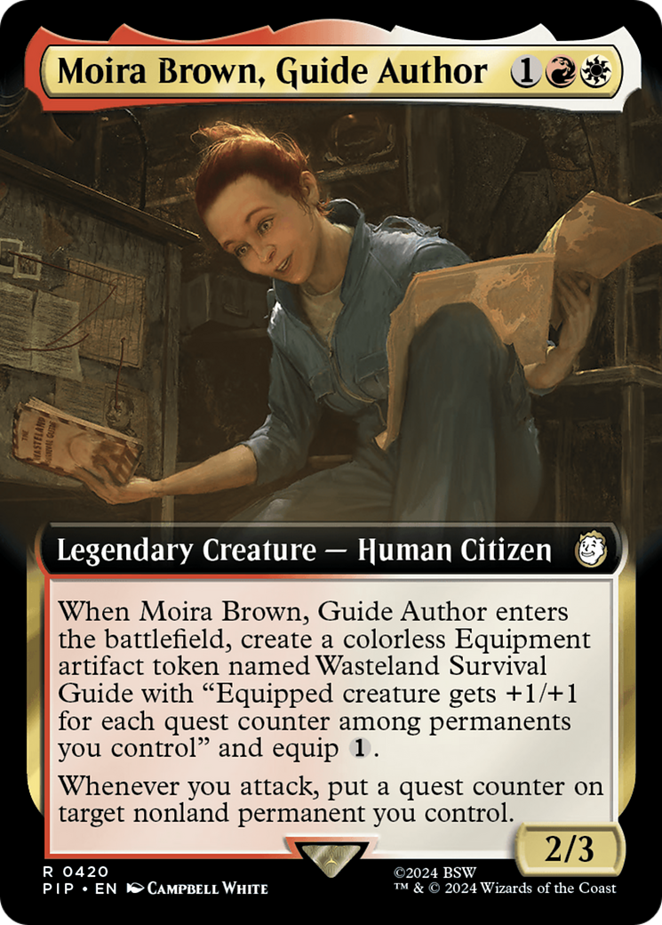 Moira Brown, Guide Author (Extended Art) [Fallout] | Pegasus Games WI