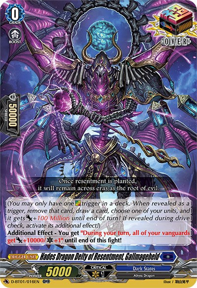 Hades Dragon Deity of Resentment, Gallmageheld (D-BT01/016EN) [Genesis of the Five Greats] | Pegasus Games WI