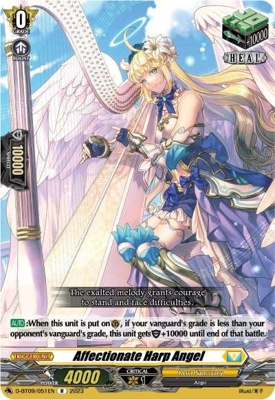 Affectionate Harp Angel (D-BT09/051EN) [Dragontree Invasion] | Pegasus Games WI
