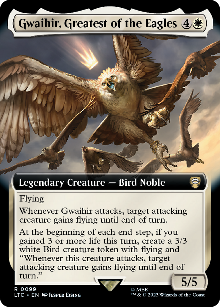 Gwaihir, Greatest of the Eagles (Extended Art) [The Lord of the Rings: Tales of Middle-Earth Commander] | Pegasus Games WI