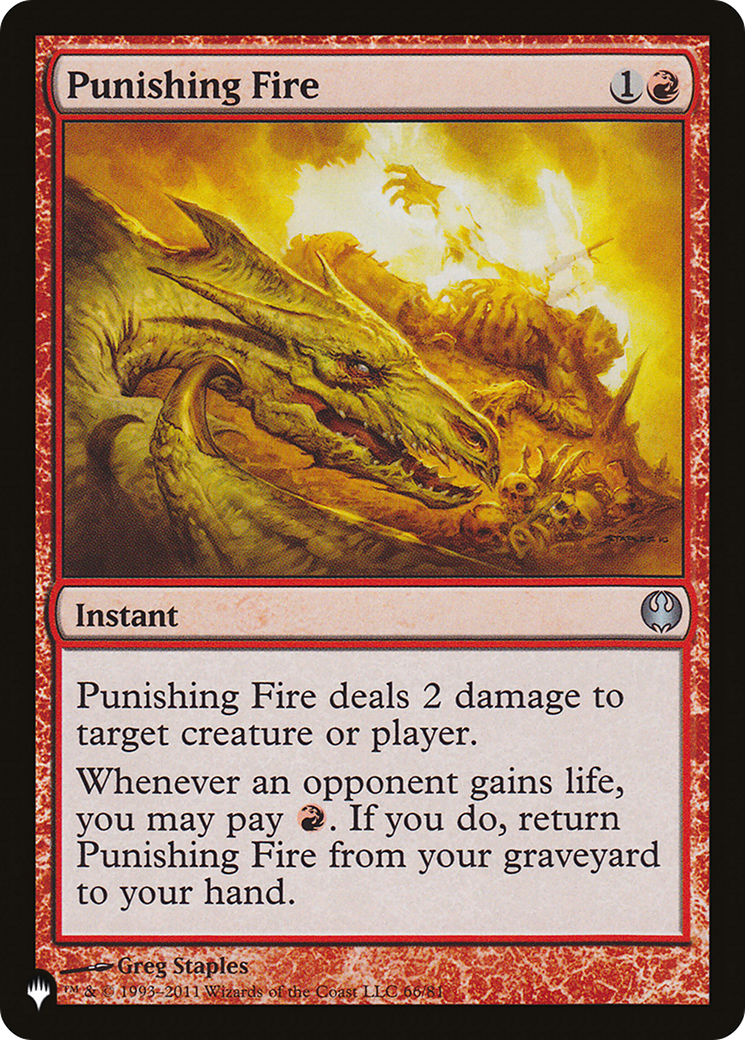 Punishing Fire [The List] | Pegasus Games WI