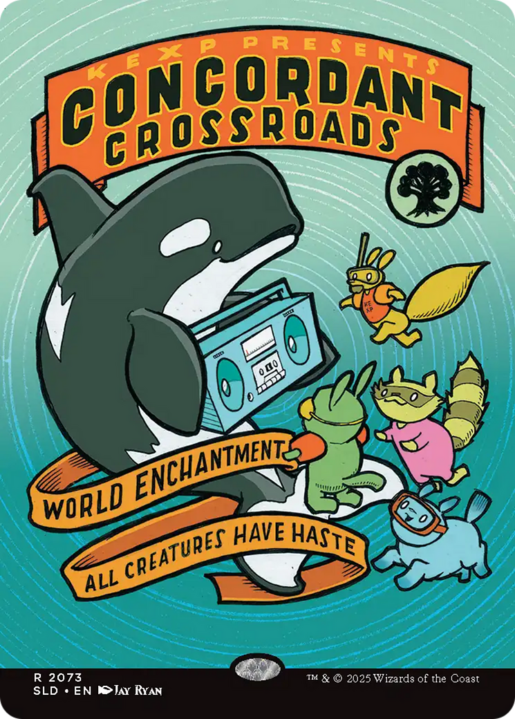 Concordant Crossroads (2073) (Rainbow Foil) [Secret Lair Drop Series] | Pegasus Games WI