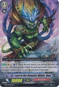 Lord of the Demonic Winds, Vayu (BT09/015EN) [Clash of Knights & Dragons] | Pegasus Games WI