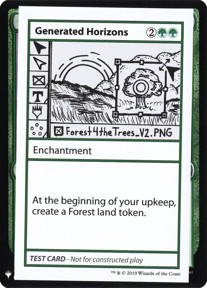 Generated Horizons [Mystery Booster Playtest Cards] | Pegasus Games WI
