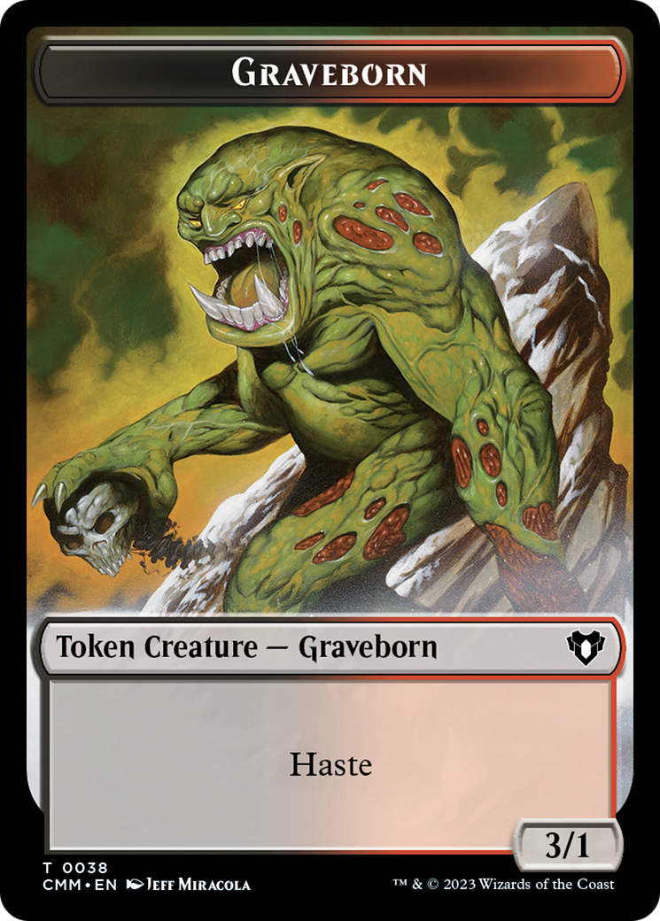 Graveborn Token [Commander Masters Tokens] | Pegasus Games WI