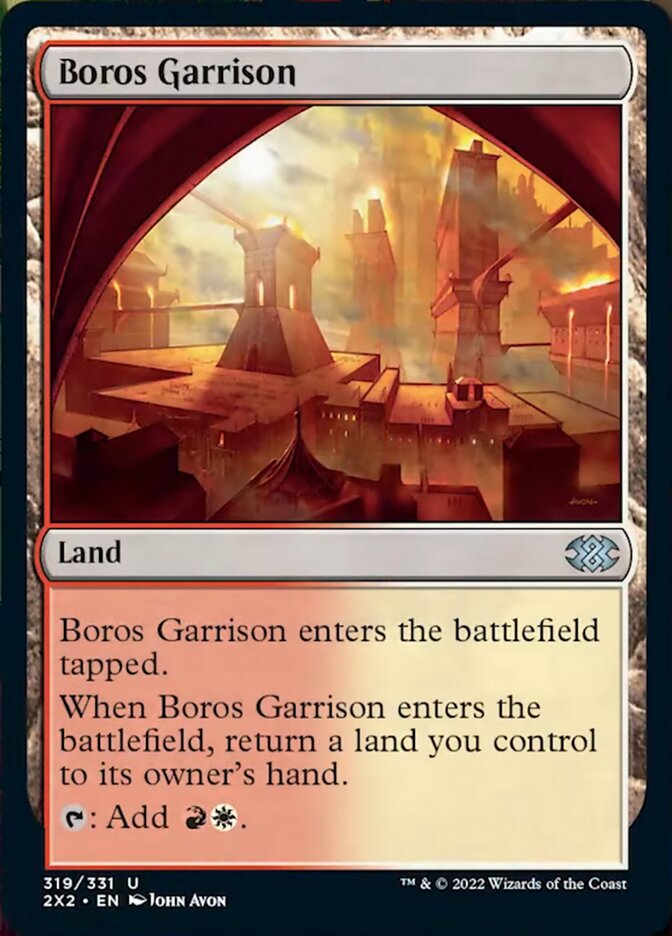 Boros Garrison [Double Masters 2022] | Pegasus Games WI