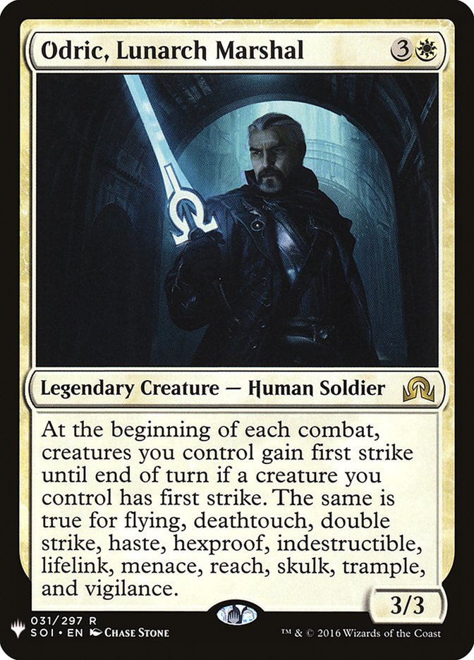 Odric, Lunarch Marshal [The List] | Pegasus Games WI