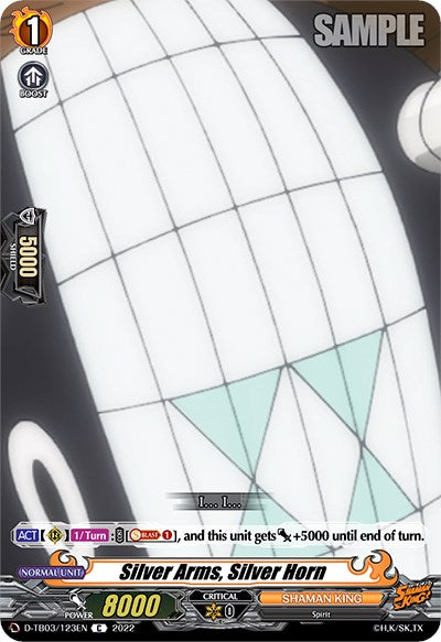 Silver Arms, Silver Horn (D-TB03/123EN) [Shaman King] | Pegasus Games WI