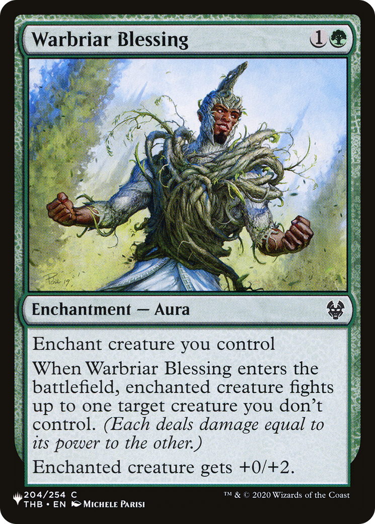 Warbriar Blessing [The List] | Pegasus Games WI