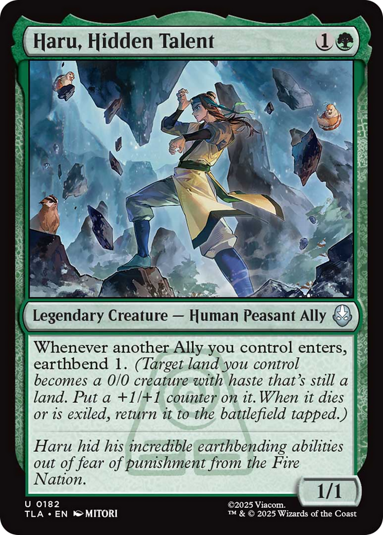 Haru, Hidden Talent [Avatar: The Last Airbender] | Pegasus Games WI