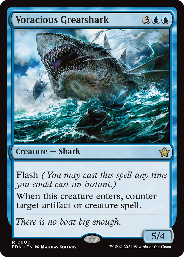 Voracious Greatshark [Foundations] | Pegasus Games WI