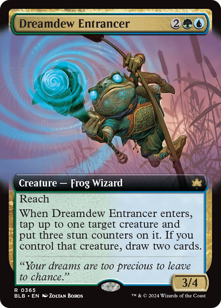 Dreamdew Entrancer (Extended Art) [Bloomburrow] | Pegasus Games WI