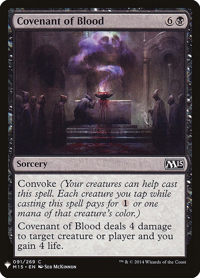 Covenant of Blood [Mystery Booster] | Pegasus Games WI