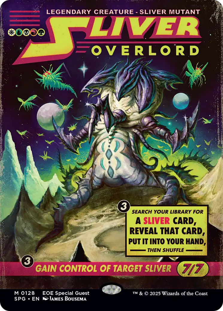 Sliver Overlord (Showcase) [Edge of Eternities Special Guests] | Pegasus Games WI