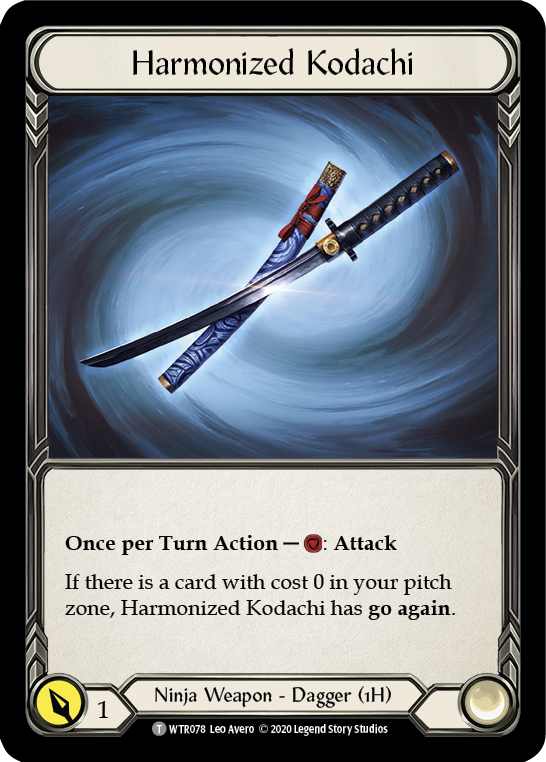Harmonized Kodachi // Quicken [U-WTR078 // U-WTR225] (Welcome to Rathe Unlimited)  Unlimited Normal | Pegasus Games WI