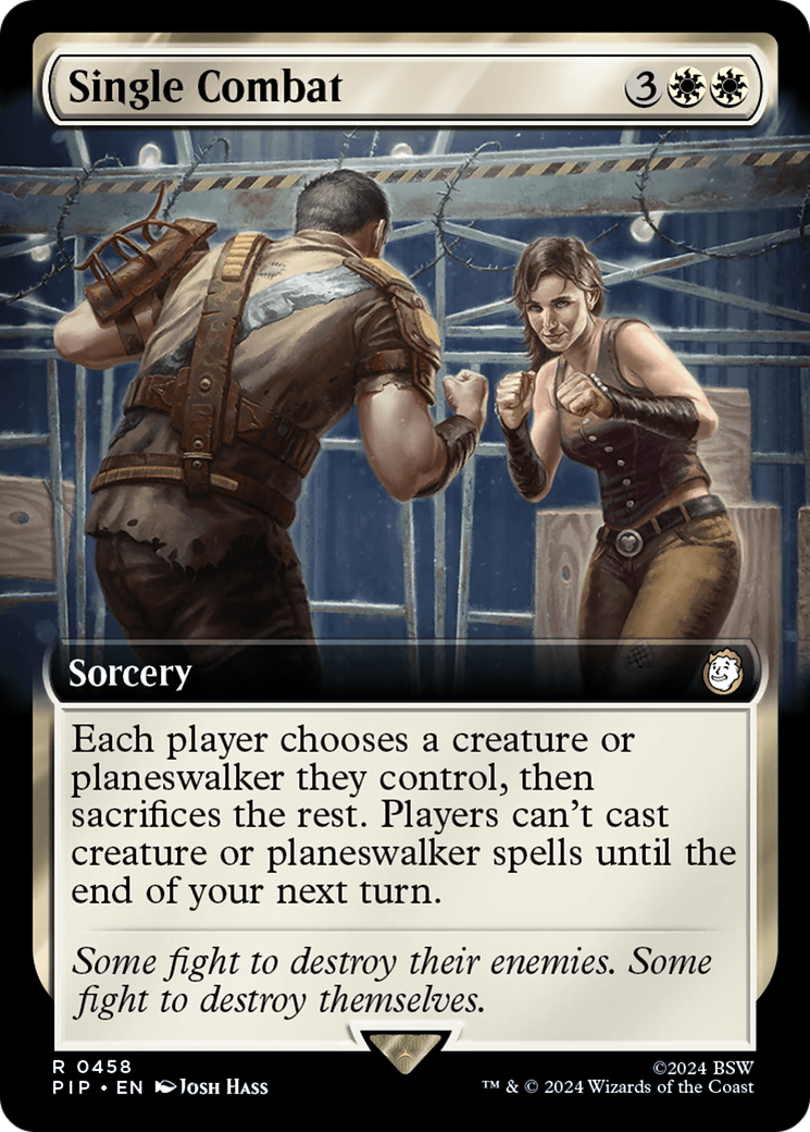 Single Combat (Extended Art) [Fallout] | Pegasus Games WI