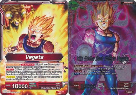 Vegeta // Vile Strike Dark Prince Vegeta (P-025) [Promotion Cards] | Pegasus Games WI