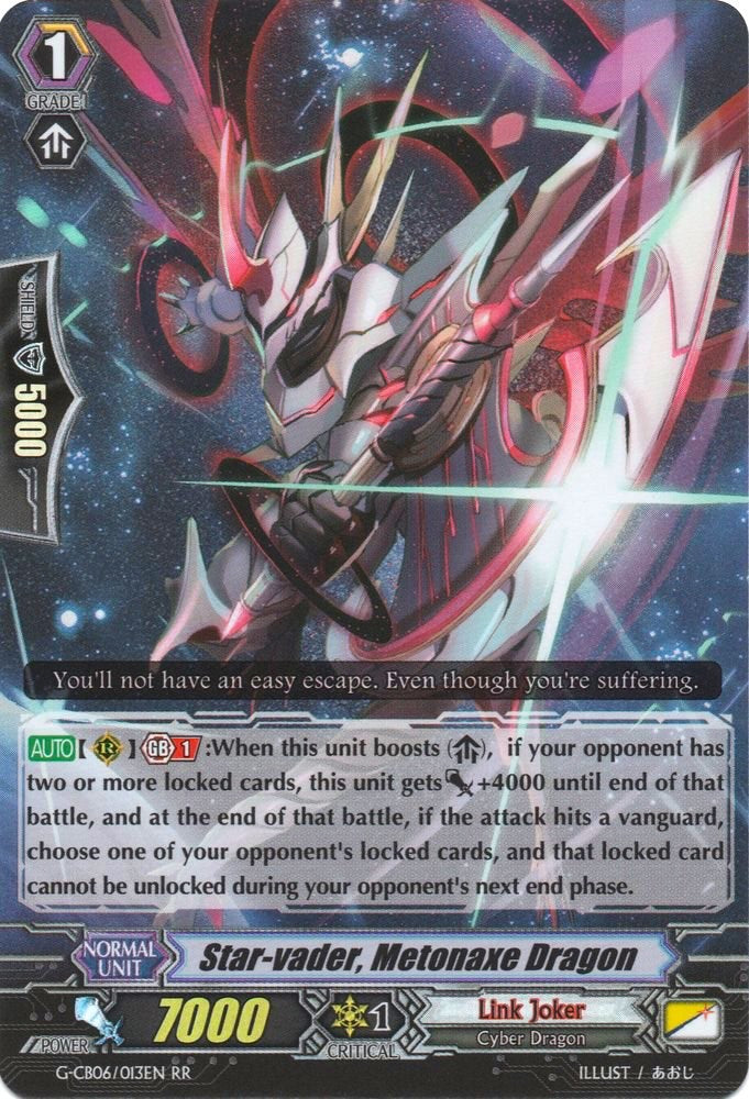 Star-vader, Metonaxe Dragon (G-CB06/013EN) [Rondeau of Chaos and Salvation] | Pegasus Games WI