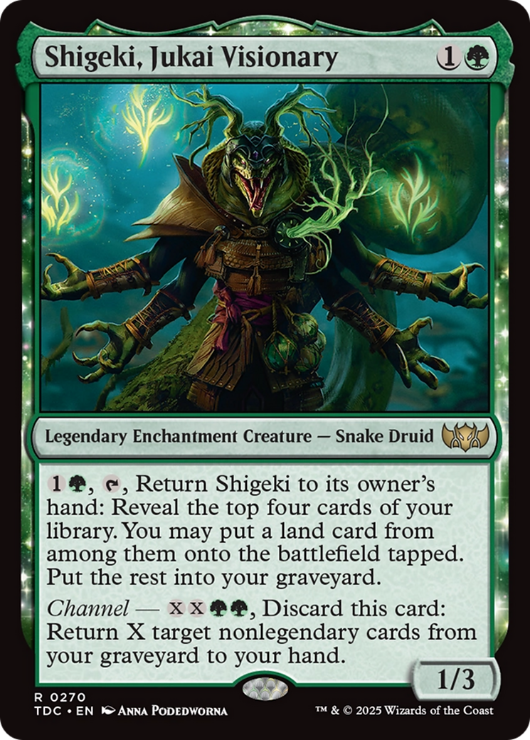 Shigeki, Jukai Visionary [Tarkir: Dragonstorm Commander] | Pegasus Games WI