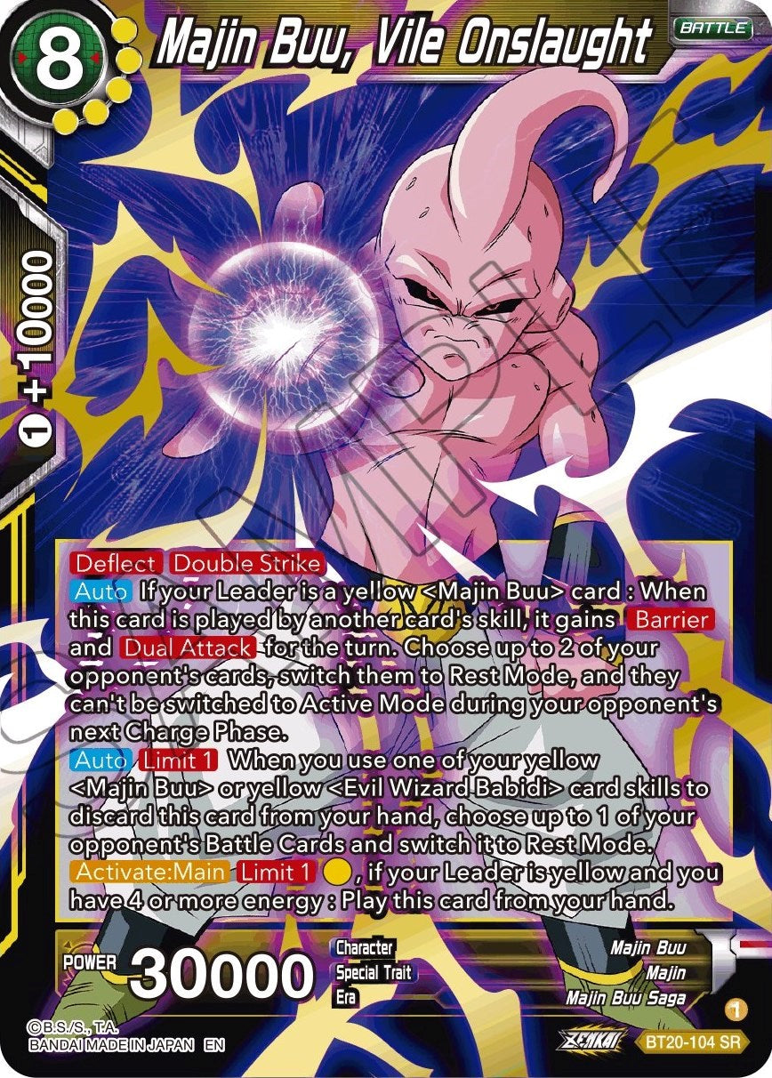 Majin Buu, Vile Onslaught (BT20-104) [Power Absorbed] | Pegasus Games WI