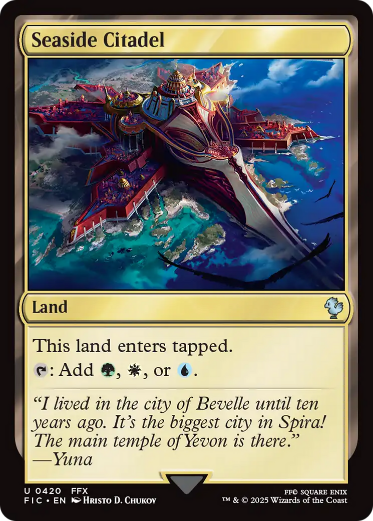 Seaside Citadel [FINAL FANTASY Commander] | Pegasus Games WI