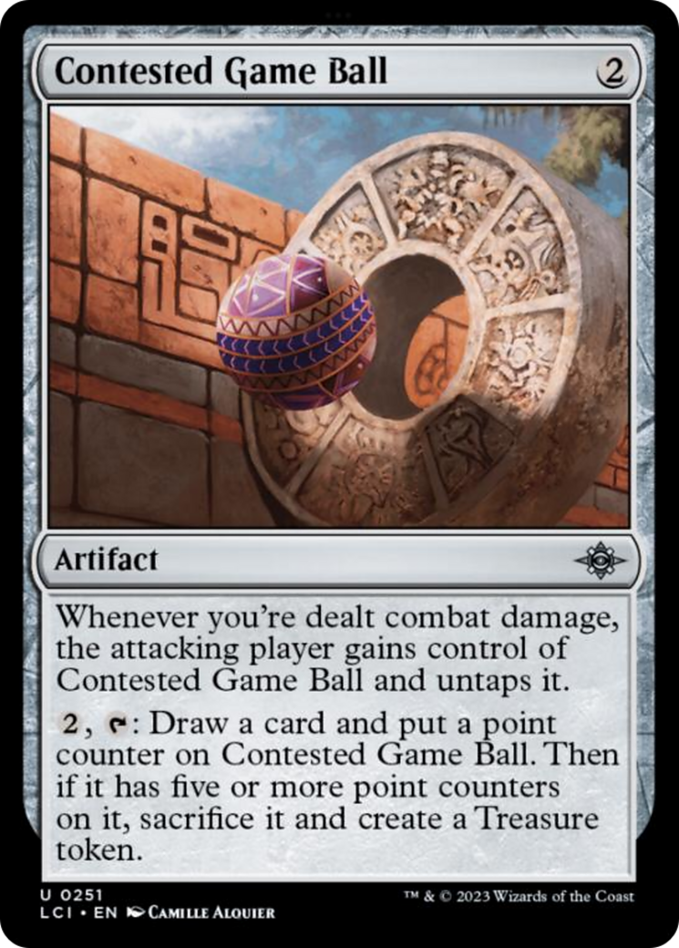 Contested Game Ball [The Lost Caverns of Ixalan] | Pegasus Games WI